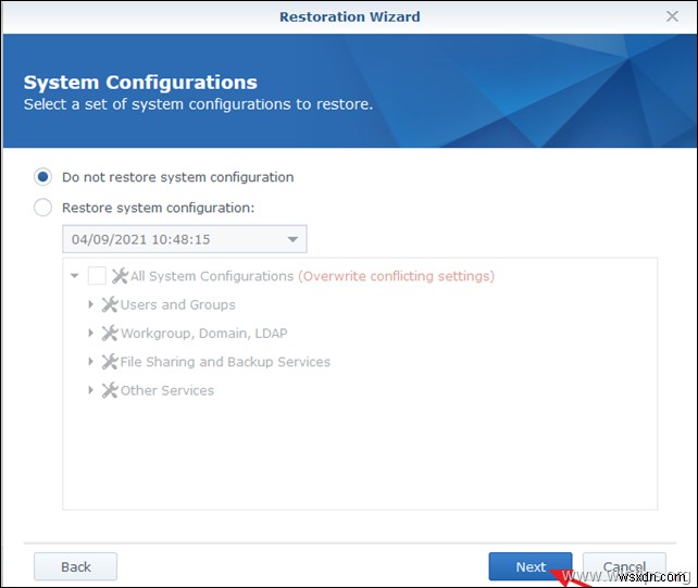 एक स्टोरेज डिवाइस का उपयोग करके Synology NAS को दूसरे में कैसे माइग्रेट करें।