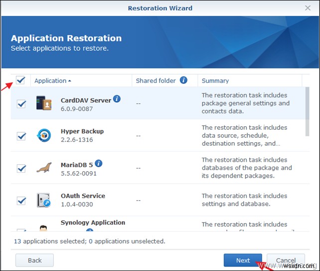 एक स्टोरेज डिवाइस का उपयोग करके Synology NAS को दूसरे में कैसे माइग्रेट करें।