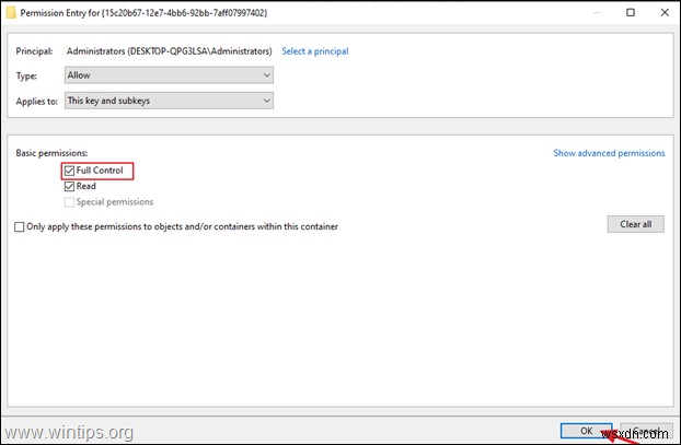 FIX:एप्लिकेशन विशिष्ट अनुमति सेटिंग्स COM सर्वर एप्लिकेशन (समाधान) के लिए स्थानीय सक्रियण अनुमति नहीं देती हैं