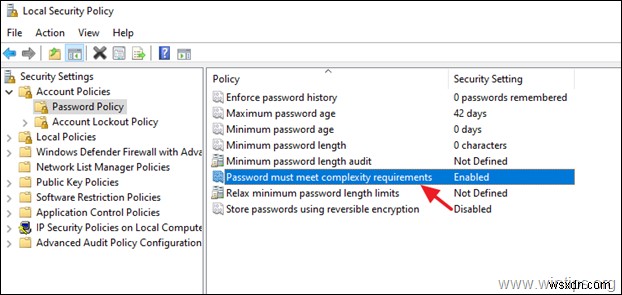 FIX:आपूर्ति किया गया पासवर्ड विंडोज 10 (समाधान) पर पासवर्ड की आवश्यकताओं को पूरा नहीं करता है