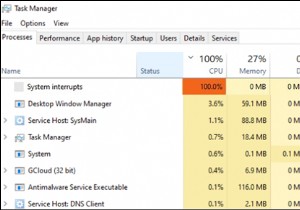 FIX:सिस्टम विंडोज़ 10 पर उच्च CPU उपयोग को बाधित करता है।