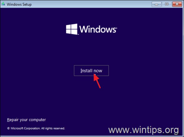 TPM v1.2 उपकरणों पर USB से Windows 11 कैसे स्थापित करें।