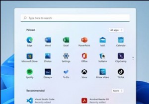 विंडोज 11 में क्लासिक विंडोज 10 स्टार्ट मेन्यू कैसे प्राप्त करें।
