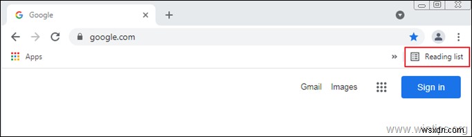 डेस्कटॉप या मोबाइल पर क्रोम रीडिंग लिस्ट को कैसे इनेबल या रिमूव करें।