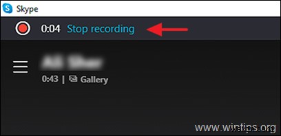 विंडोज 10 पर स्काइप कॉल कैसे रिकॉर्ड करें।