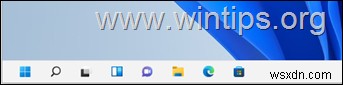 Windows 11 में टास्कबार को कैसे अनुकूलित करें।