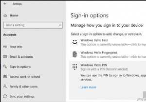 FIX:Windows 10 में पिन जोड़ या संशोधित नहीं कर सकता (समाधान)