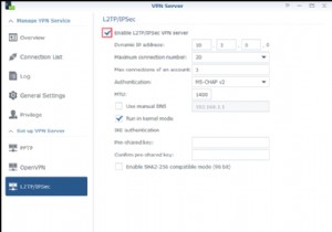 Synology NAS को VPN सर्वर (L2TP) के रूप में कैसे सेटअप करें और इसे ग्राहकों से कैसे एक्सेस करें।