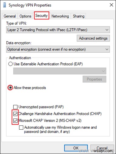 Synology NAS को VPN सर्वर (L2TP) के रूप में कैसे सेटअप करें और इसे ग्राहकों से कैसे एक्सेस करें।