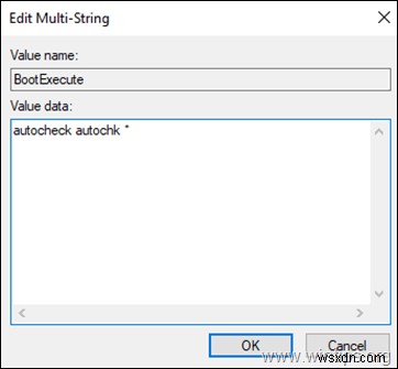 Windows स्टार्टअप पर CHKDSK को कैसे निष्क्रिय करें।