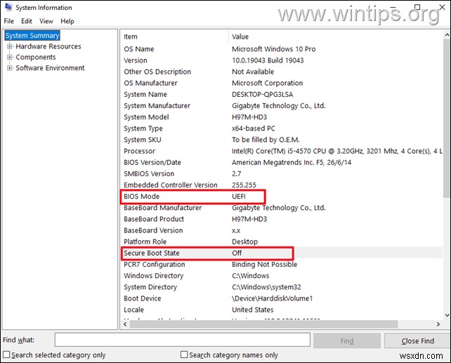 FIX:सुरक्षित बूट असमर्थित या अनुपलब्ध (समाधान)