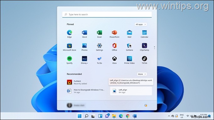 Windows 11 को Windows 10 में डाउनग्रेड कैसे करें (Windows 11 से Windows 10 को रोलबैक करें)