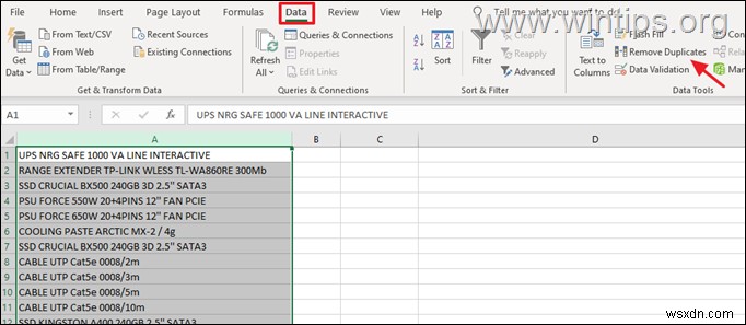 Excel में डुप्लीकेट कैसे खोजें और निकालें।