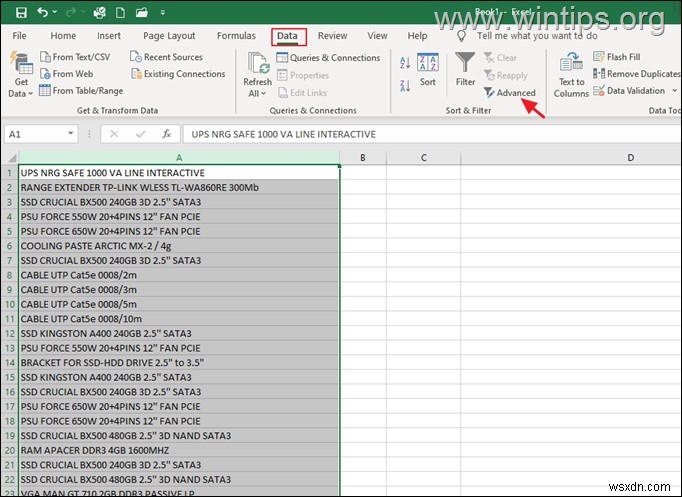 Excel में डुप्लीकेट कैसे खोजें और निकालें।