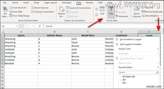 Excel में डुप्लीकेट कैसे खोजें और निकालें।