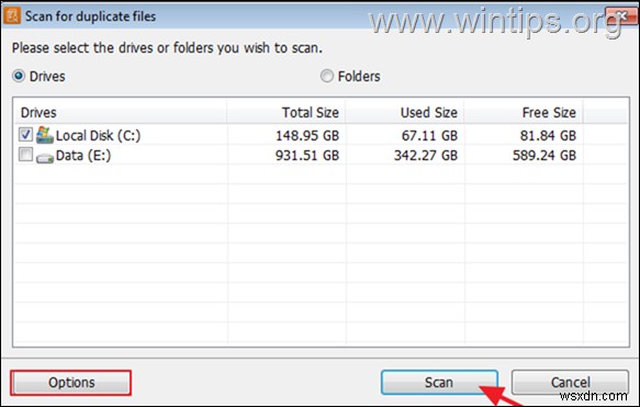 विंडोज़ में डुप्लीकेट फ़ाइलें कैसे खोजें।