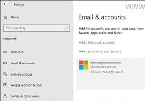 FIX:माइक्रोसॉफ्ट अकाउंट को हटाया नहीं जा सकता क्योंकि विंडोज 10/11 में रिमूव बटन गायब है।