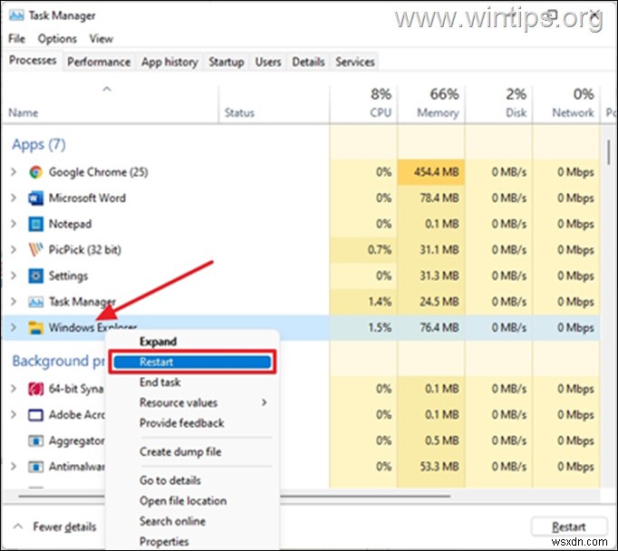 FIX:Windows 11 स्टार्ट मेन्यू या टास्कबार गुम या अनुत्तरदायी।