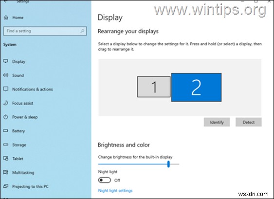 Windows 10/11 में लैपटॉप को दूसरे मॉनिटर के रूप में कैसे उपयोग करें।