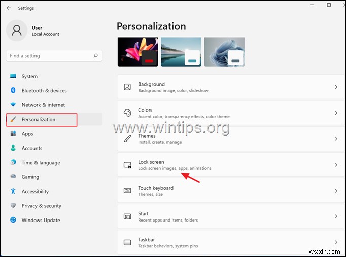 Windows 11 में लॉक स्क्रीन का बैकग्राउंड कैसे बदलें।