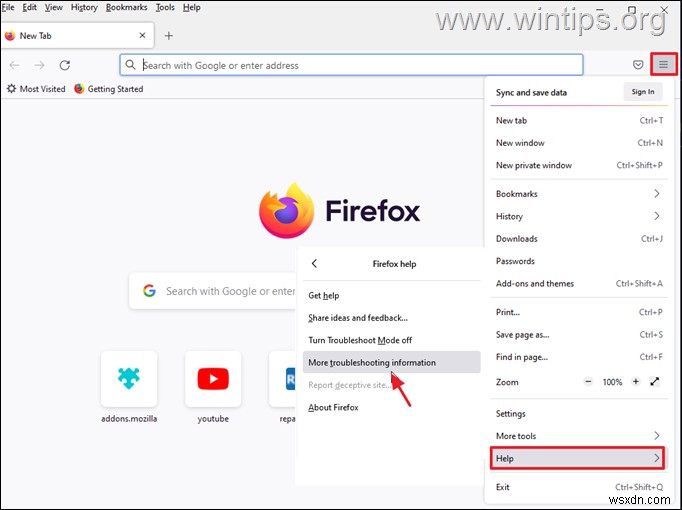 Windows 10/11 में Firefox उच्च CPU उपयोग को ठीक करें।