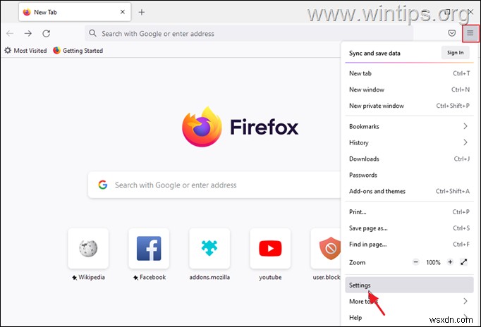 Windows 10/11 में Firefox उच्च CPU उपयोग को ठीक करें।