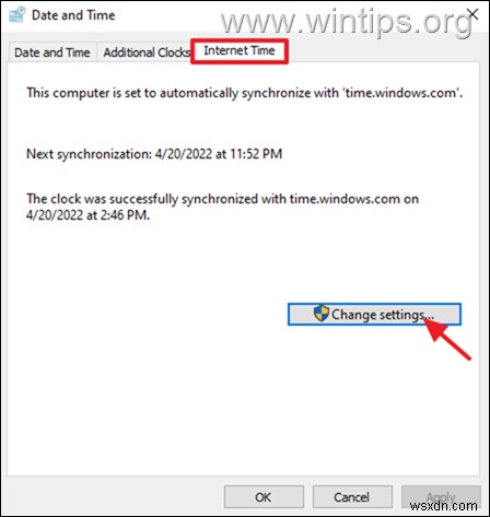 फिक्स:विंडोज 10 सिंकिंग टाइम नहीं। (समाधान)
