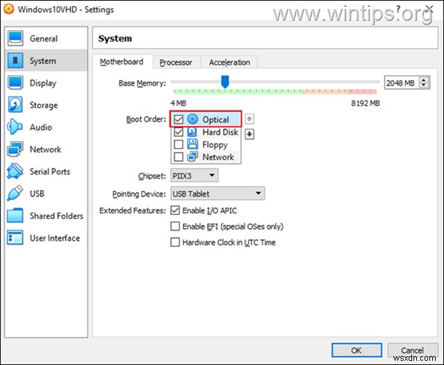 VirtualBox कोई बूट करने योग्य माध्यम नहीं मिला! प्रणाली थम जाना। (समाधान)