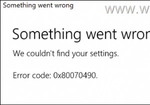 फिक्स त्रुटि 0x80070490:हम विंडोज मेल ऐप में आपकी सेटिंग्स नहीं खोज सके (समाधान)