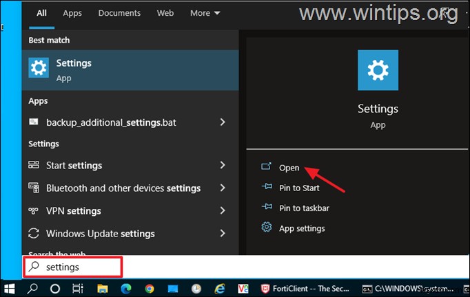 Windows 10 पर ऑन-स्क्रीन कीबोर्ड को सक्षम-अक्षम कैसे करें।