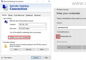 FIX:Windows दूरस्थ डेस्कटॉप क्रेडेंशियल सहेजता नहीं है। (हल किया) 