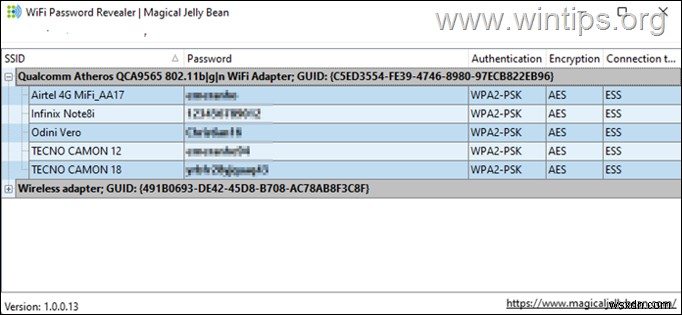Windows 10/11 में सहेजे गए वाई-फ़ाई पासवर्ड कैसे देखें।