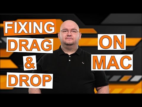 मैक पर ड्रैग एंड ड्रॉप नॉट वर्किंग को कैसे ठीक करें