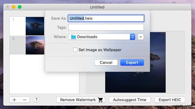 MacOS पर अपने खुद के डायनामिक वॉलपेपर कैसे बनाएं