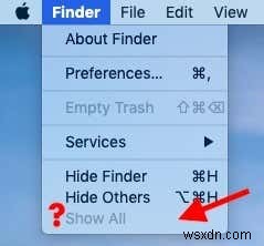 MacOS Finder को बंद करने के लिए मेनू शॉर्टकट कैसे जोड़ें