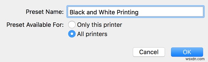 मैक पर ब्लैक एंड व्हाइट में कैसे प्रिंट करें