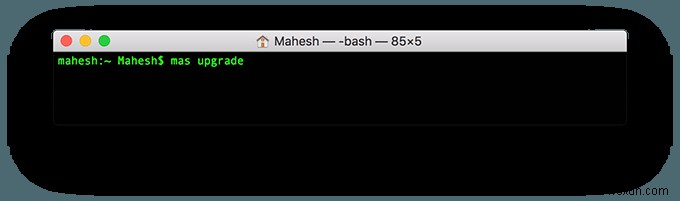 टर्मिनल से Mac OS X और Mac ऐप्स को कैसे अपडेट करें