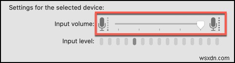 Mac पर लाइन इन ऑडियो इनपुट का उपयोग करें