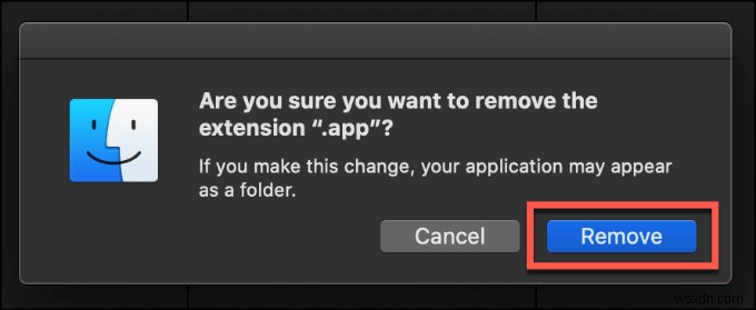 उस फ़ोल्डर को कैसे पुनर्स्थापित करें जो OS X में पैकेज में बदल गया है
