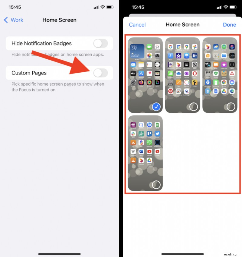iOS 15 में होम स्क्रीन को कैसे प्रबंधित करें