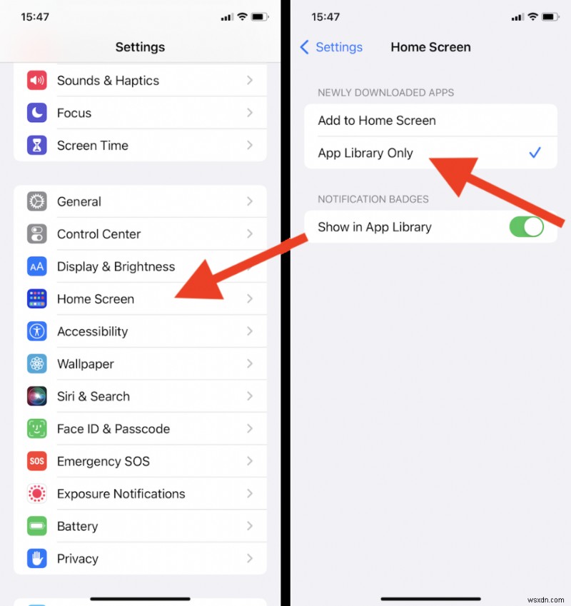 iOS 15 में होम स्क्रीन को कैसे प्रबंधित करें