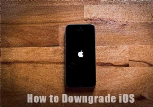 iOS को डाउनग्रेड कैसे करें