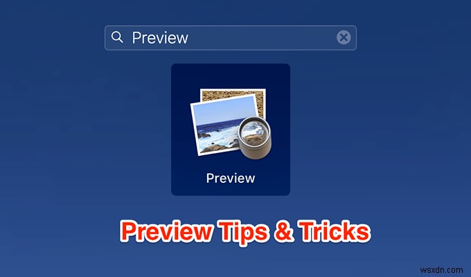 Mac पर पूर्वावलोकन का अधिकतम लाभ उठाने के लिए 10 टिप्स