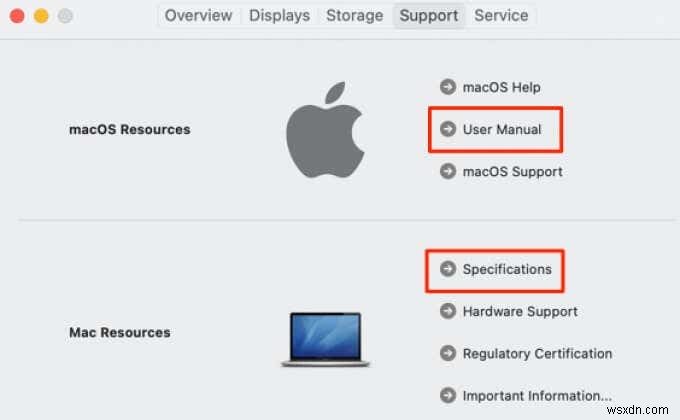 अपने Mac पर सभी USB-C पोर्ट की गति कैसे पता करें