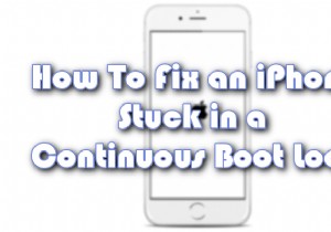 सतत बूट लूप में फंसे iPhone को कैसे ठीक करें