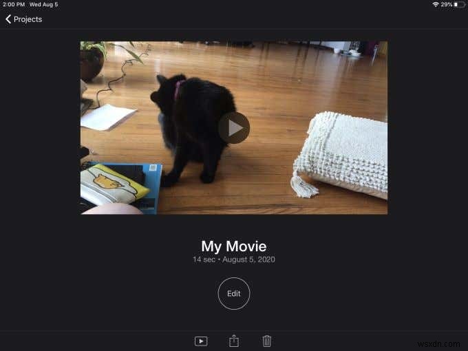 iPad पर iMovie का उपयोग कैसे करें