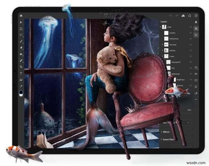 क्या iPad के लिए Adobe Photoshop पैसे और प्रचार के लायक है?