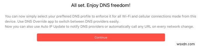 DNS ओवरराइड के साथ iOS में सेलुलर पर कस्टम DNS सर्वर का उपयोग करें