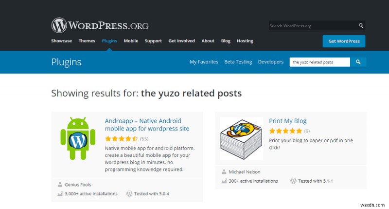 WordPress में Yuzo संबंधित पोस्ट प्लगइन एक्सप्लॉइट